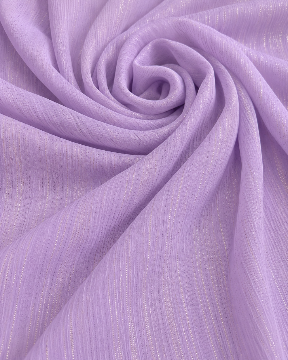 Metallic Chiffon - Lilac