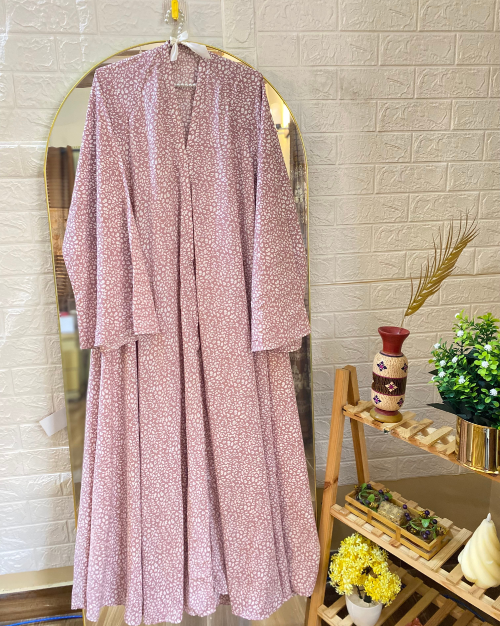 Printed Abaya 4