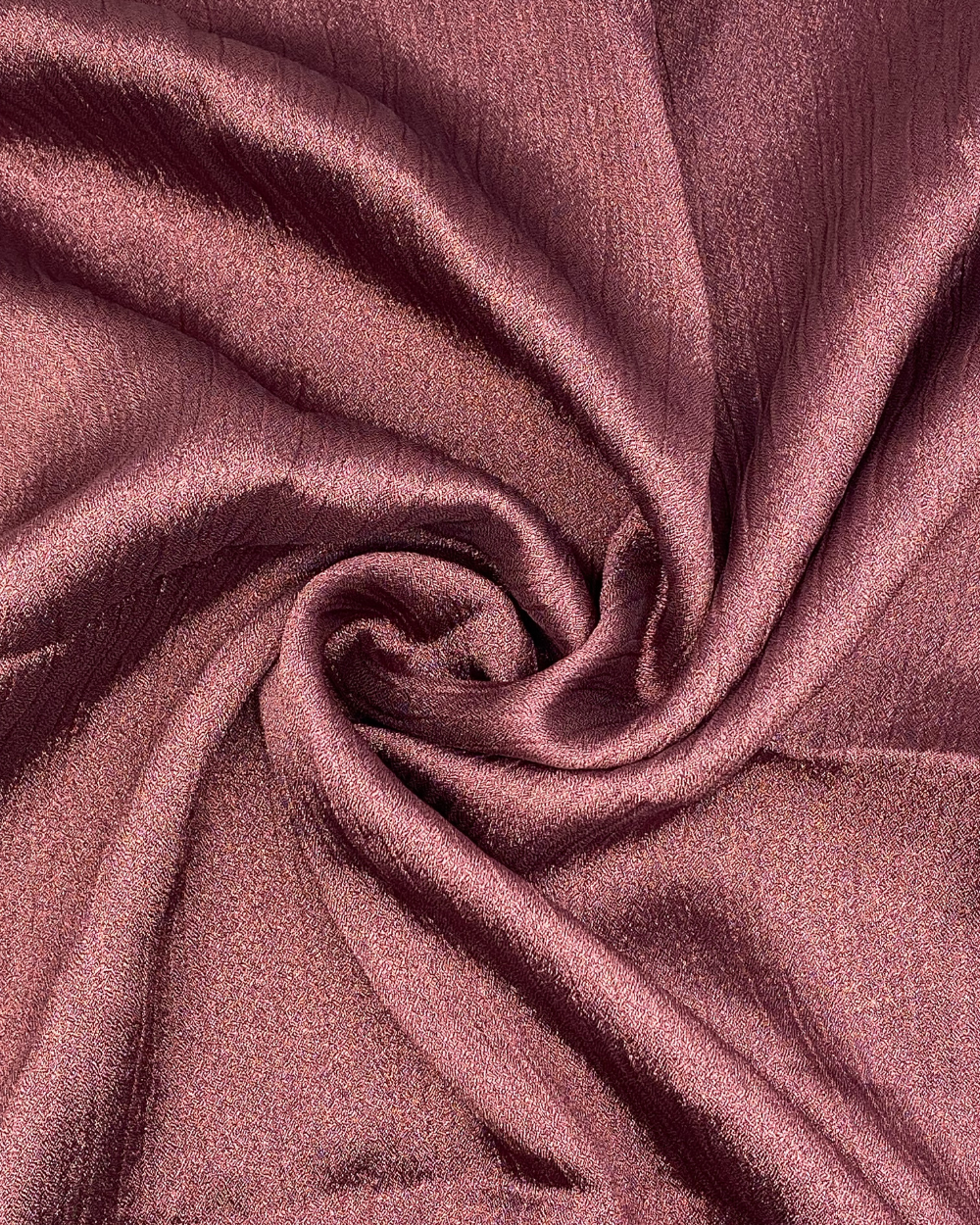 Crinkle Silk - Reddish Grey