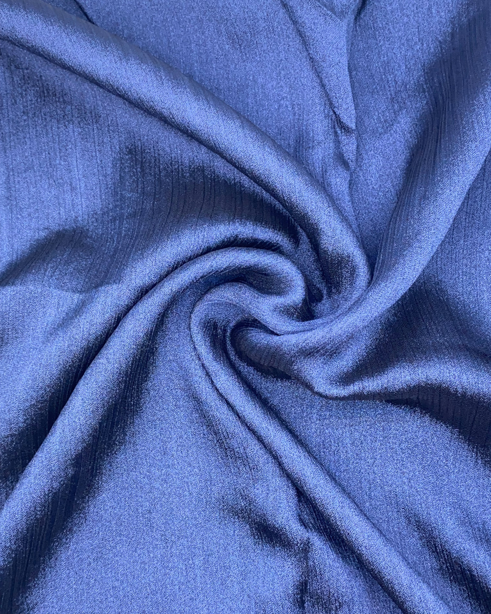 Crinkle Silk - Royal Blue