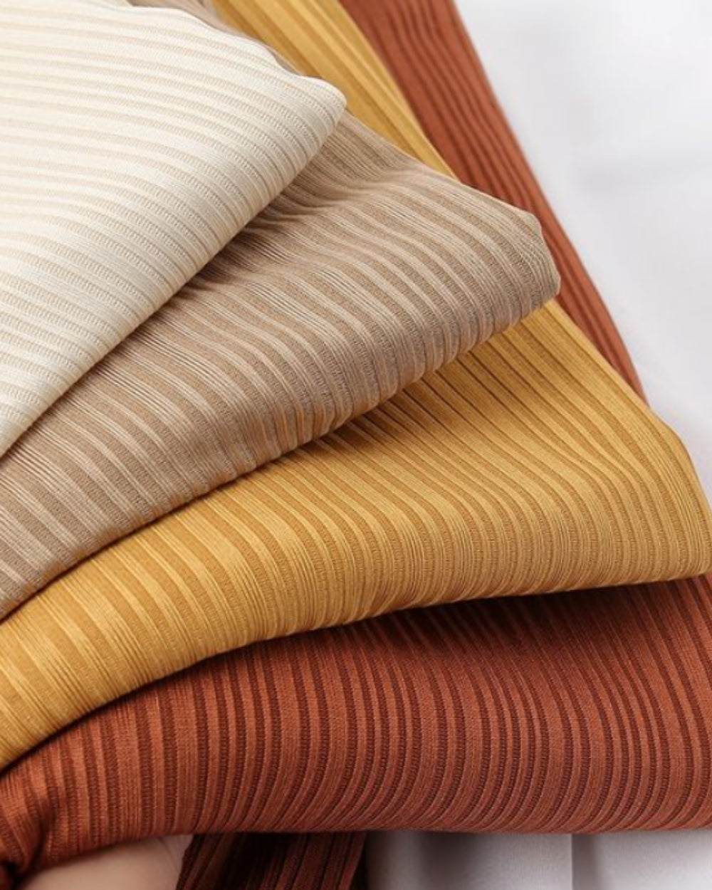 Ribbed Jersey Hijabs