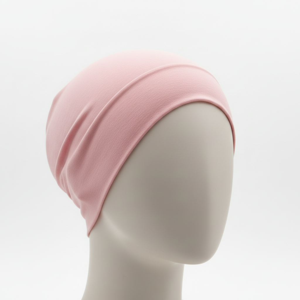 Baby Pink Hijab Cap