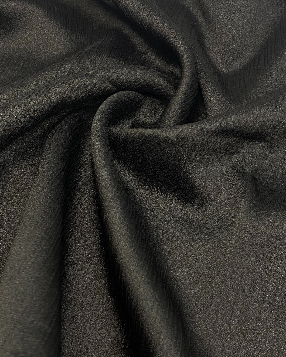 Crinkle Silk - Black
