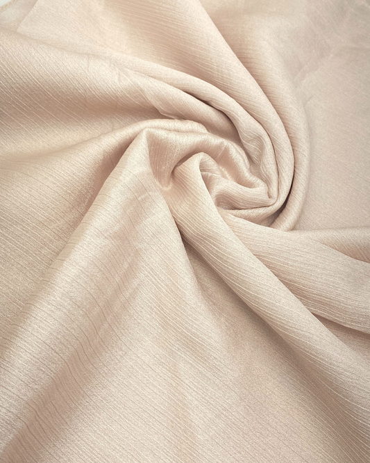 Crinkle Silk - Blush Pink