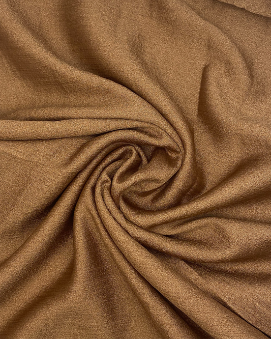 Crinkle Silk - Brown