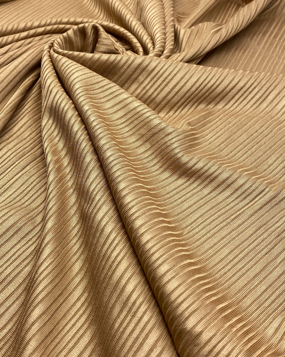 Ribbed Jersey - Brown