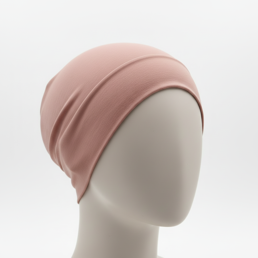 Dusty Rose Hijab Cap
