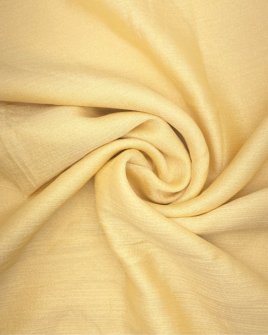 Crinkle Silk - Light Gold