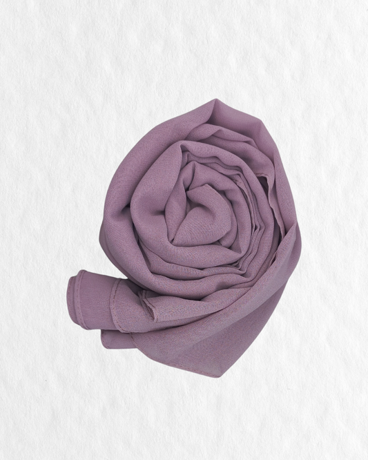 Georgette Hijab - Lilac