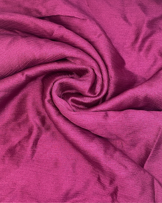 Crinkle Silk - Magenta