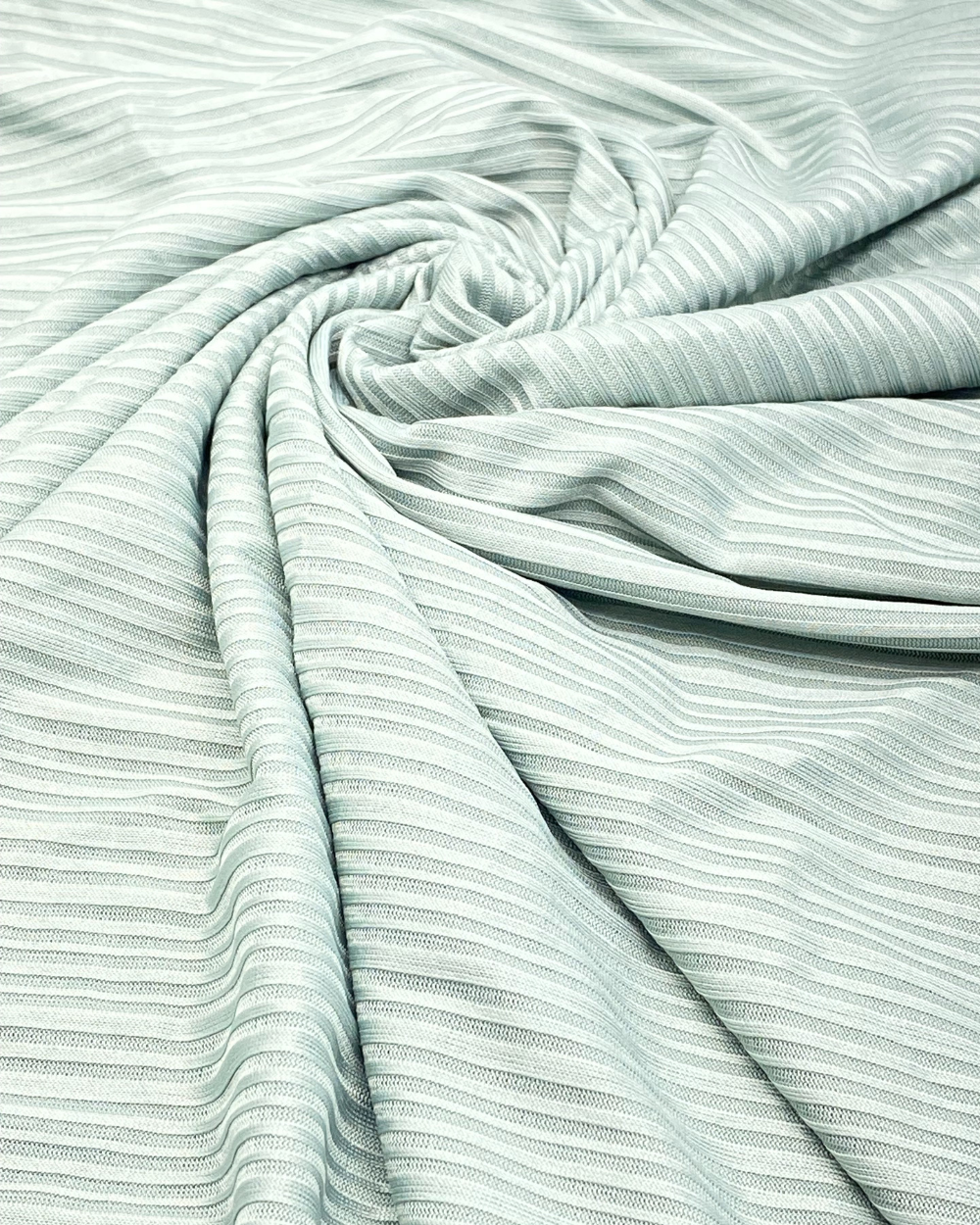 Ribbed Jersey - Misty Green