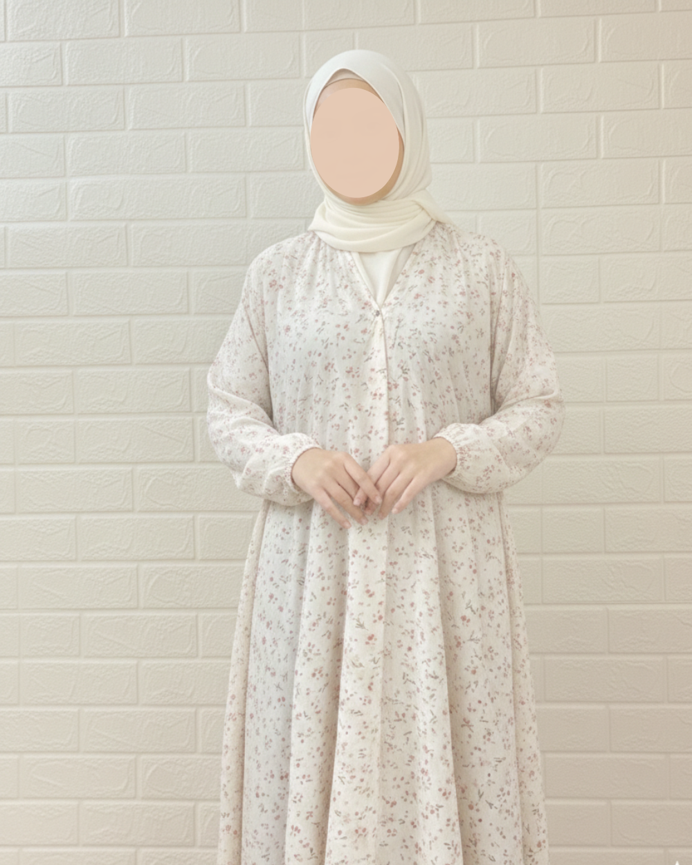 Printed Abaya 2