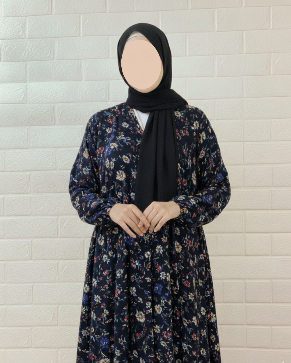 Printed Abaya 5