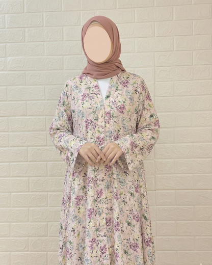 Printed Abaya 7
