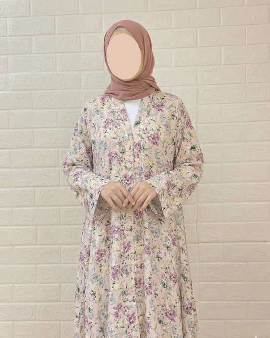 Printed Abaya 7