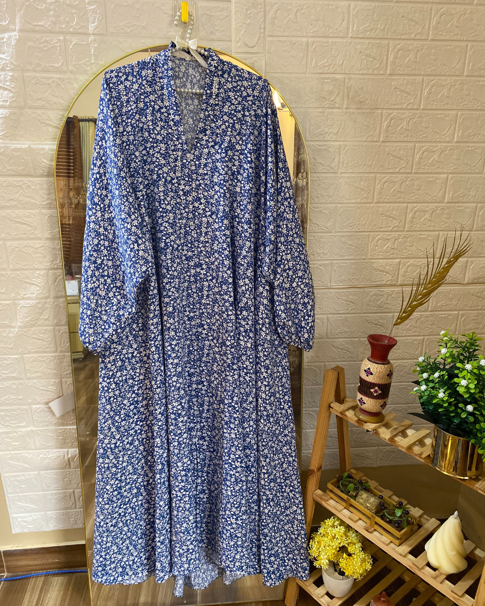 Printed Abaya 8