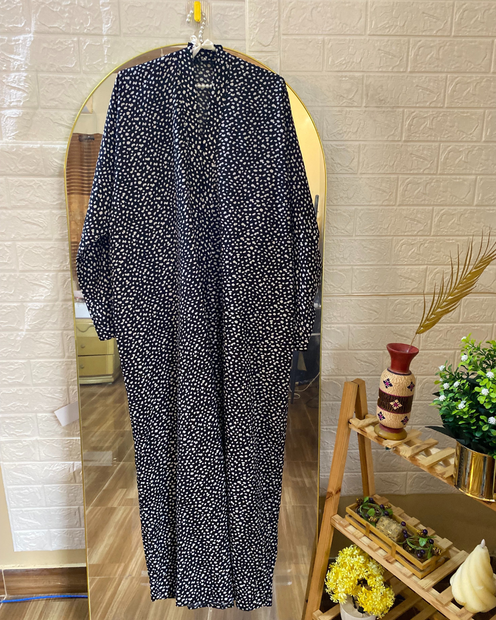 Printed Abaya 9