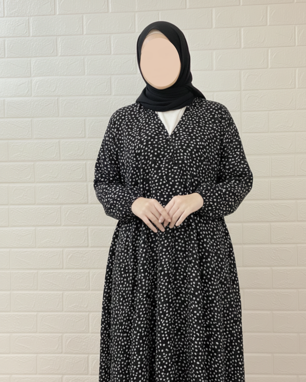 Printed Abaya 9