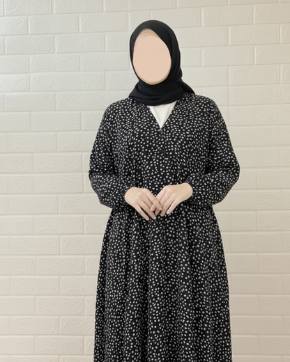 Printed Abaya 9