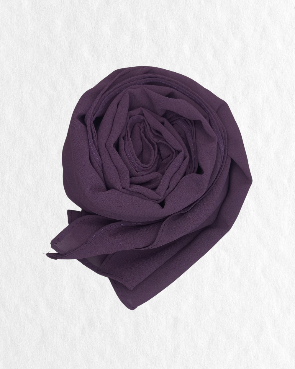 Georgette Hijab - Purple