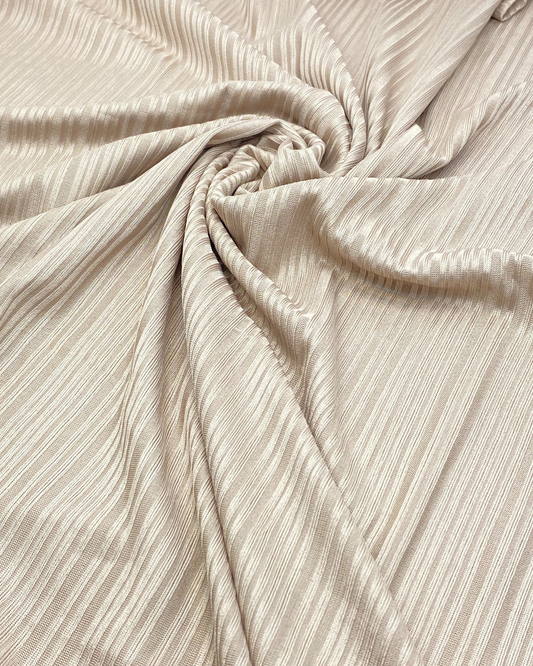 Ribbed Jersey - Silver