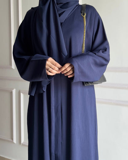 Zoom Nida Abaya - Navy Blue