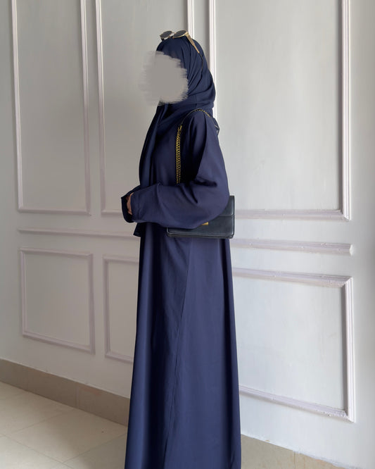 Zoom Nida Abaya - Navy Blue