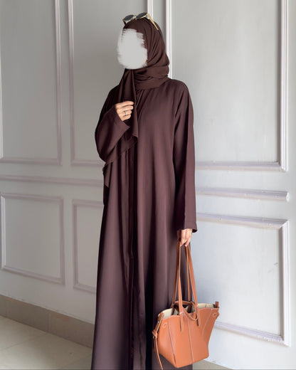 Zoom Nida Abaya - Brown